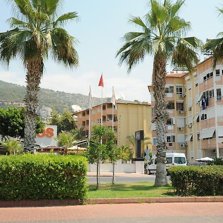 Akman Beach Apart Otel Alanya Exteriör bild