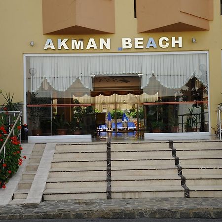 Akman Beach Apart Otel Alanya Exteriör bild