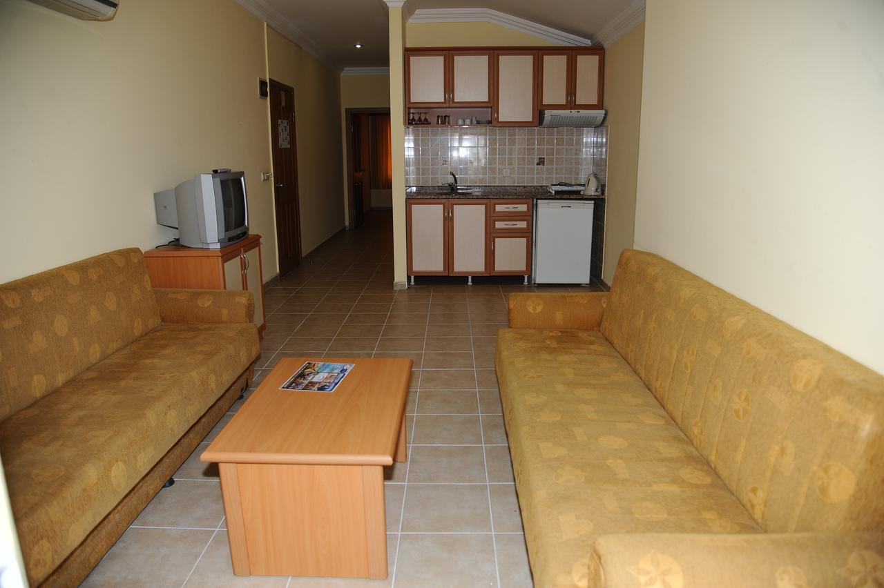 Akman Beach Apart Otel Alanya Exteriör bild