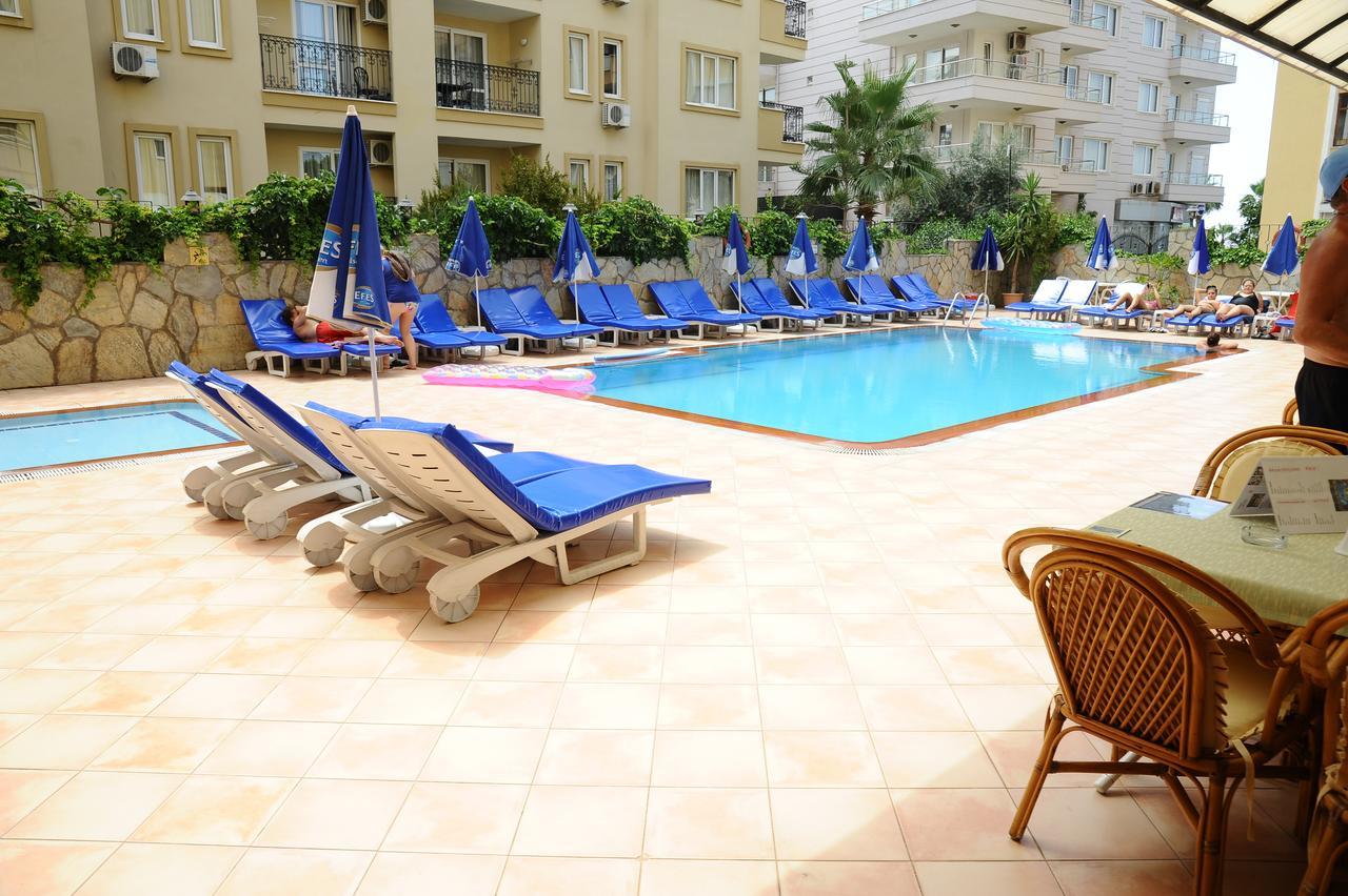 Akman Beach Apart Otel Alanya Exteriör bild